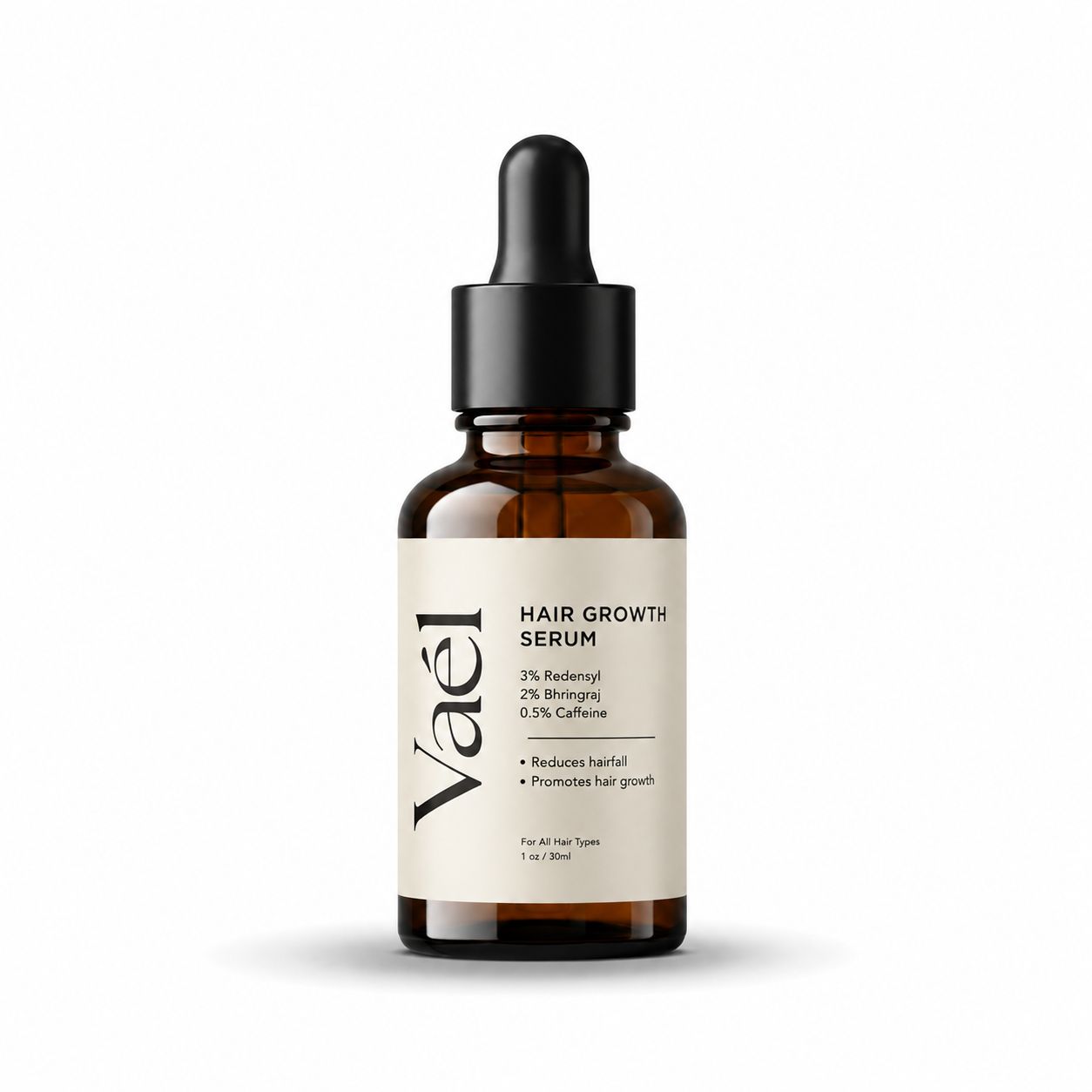 Hair Growth Serum with 3% Redensyl, 2% Bhringraj Extract & 0.5% Caffeine